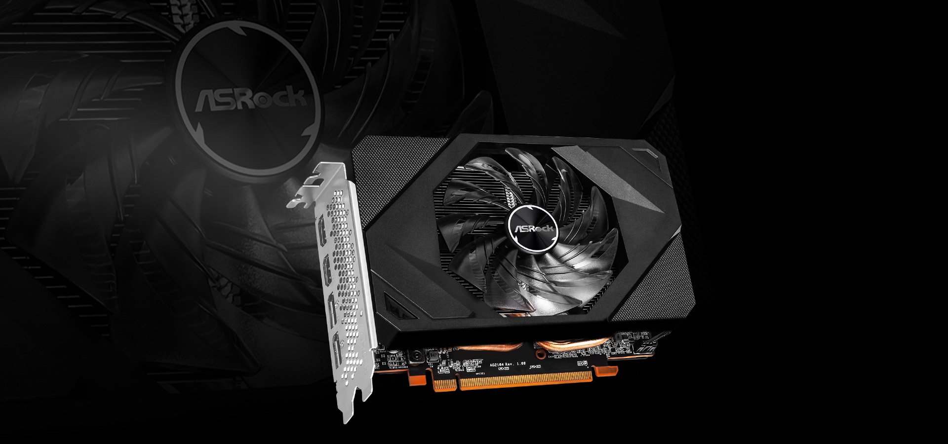 华擎科技> AMD Radeon RX 6600 Challenger ITX 8GB
